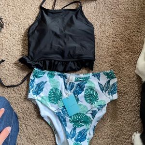 NWT Women’s Small Cupshe high waisted bikini